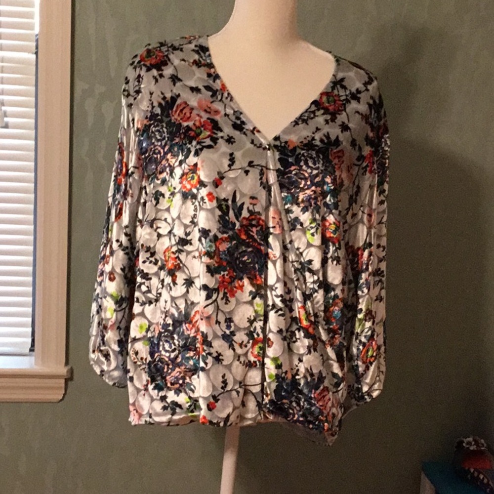 Burnt velvet top, by Maeve, from Anthropologie